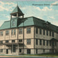 CHICAGO HEIGHT IL WASHINGTON SCHOOL ANTIQUE POSTCARD