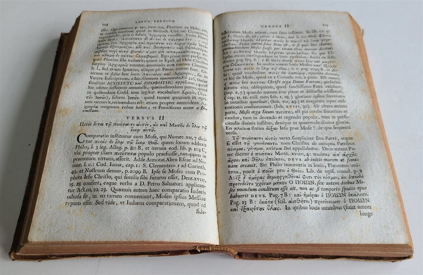 1750 SACRAE EXERCITATIONES in S.PAULLI EPISTOLAM ad HEBRAEOS antique