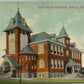 PERKASIE PA ARCH STREET GRAMMAR SCHOOL ANTIQUE POSTCARD