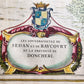 1640 MAP SEDAN et de RAUCOURT FRANCE WILLEM BLAEU antique AUTHENTIC hand colored
