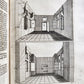 1710 DRAWING PERSPECTIVE for ARTISTS & ARCHITECTS antique ILLUSTRATED 150 PLATES