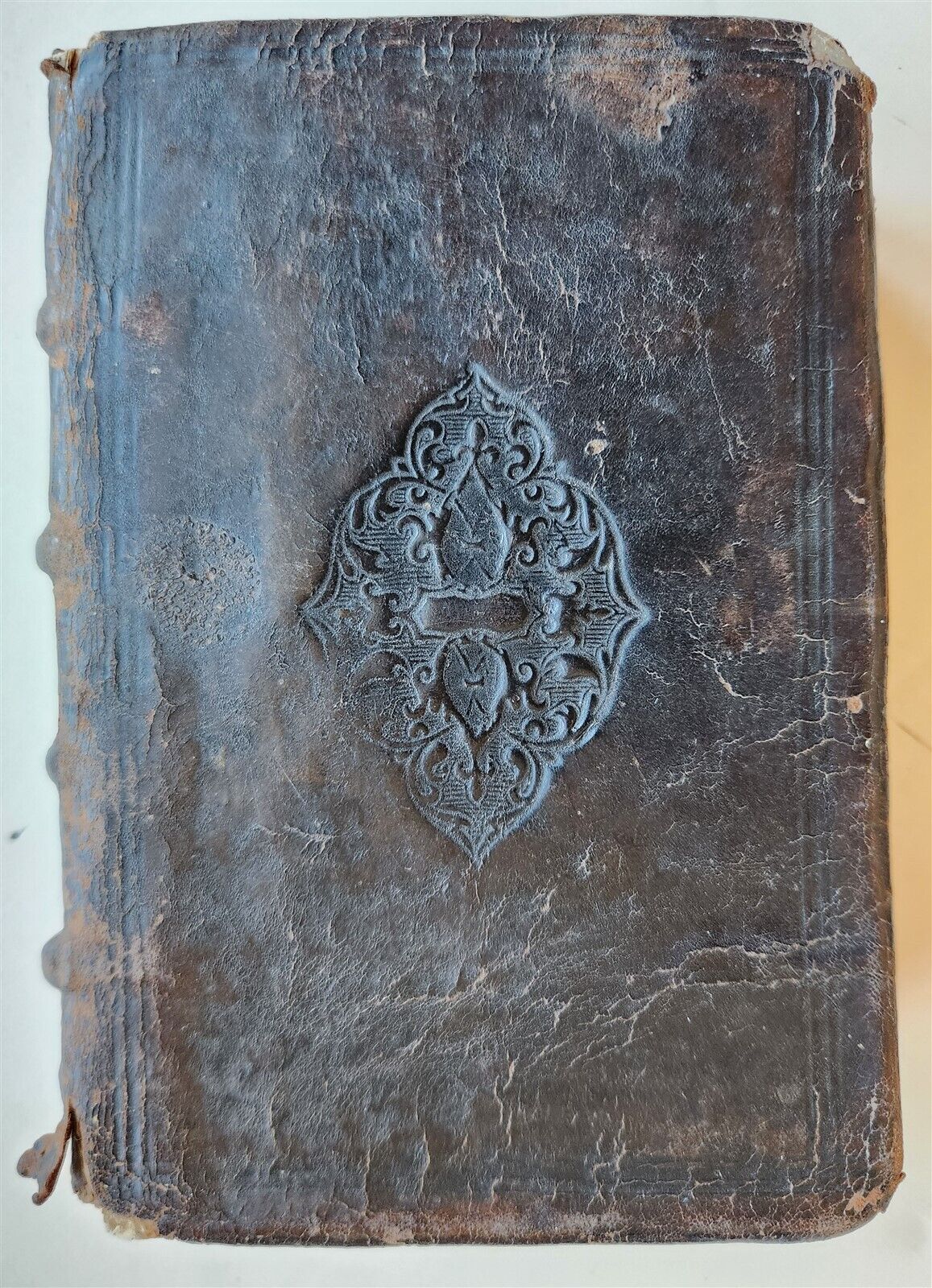 1597 ANALYSIS LOGICA of BIBLE by JOHANNES PISCATOR antique pigskin 16th century