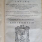 1585 LATIN DICTIONARY by AMBROSII CALEPINI DICTIONARUM antique VELLUM FOLIO