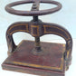 CAST IRON BOOK PRESS antique BOOKBINDING VICTORIAN 19th century