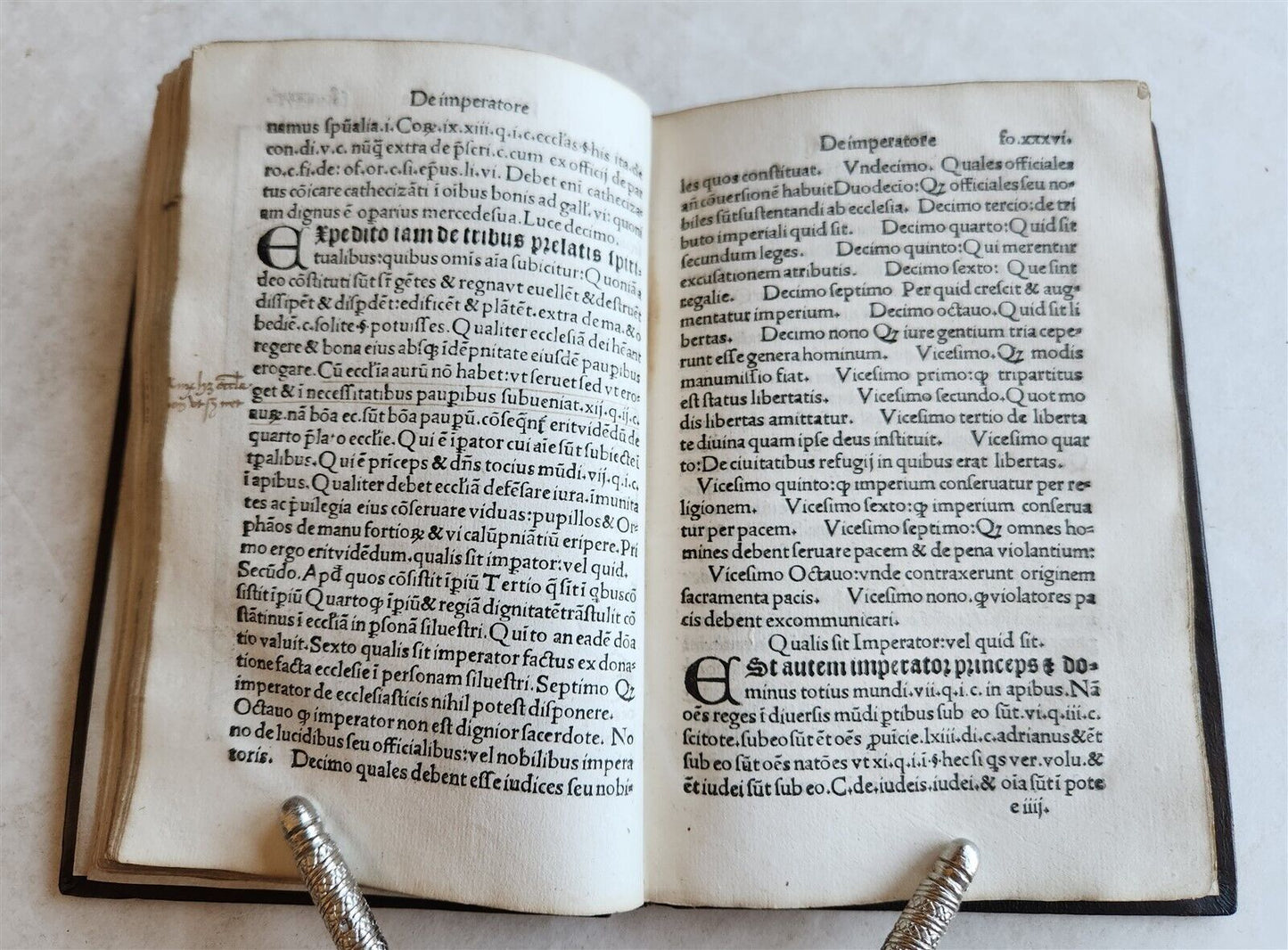 1509 POST-INCUNABULA ILLUSTRATED antique Quadruvium Ecclesie Quattuor by J.HUG