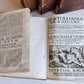 1693 TERTULLIAN antique 6 VOLUMES in LATIN 17th CENTURY
