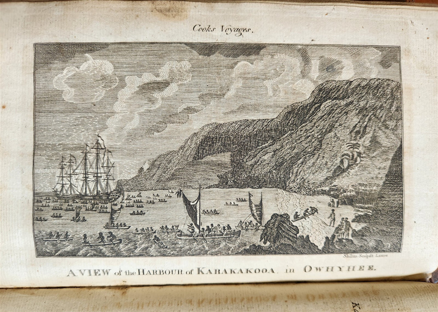 1790 CAPTAIN COOK'S VOYAGES ROUND THE WORLD 3 VOLS ILLUSTRATED antique ENGLISH