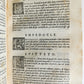 1566 PLUTARCH antique 16th CENTURY in ITALIAN Apoftemmi di Plutarco