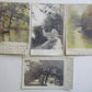 BRIDGETON NJ LOT OF 4 1906-1907 antique REAL PHOTO POSTCARDS RPPC CAPE MAY sent