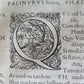 1577 PLATO COMEDIES antique 16th CENTURY FOLIO M. Accius Plautus