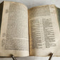 1595 LAW BOOK by Spanish jurist Vasquez de Menchaca antique PIGSKIN BINDING