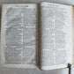 1769 BOOK of COMMON PRAYER w/ PSALTER in ENGLISH antique