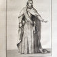 1756 ILLUSTRATED COSTUME HISTORY of MONKS & KNIGHTS for both sexes antique