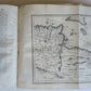 1729-1740 HOMER ILIAS & ODDYSEA 2 VOLUMES antique w/ MAPS ENGLISH & GREEK TEXT