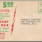 STEWART WARNER MAGIC DIAL RADIO ADVERTISING 1934 ANTIQUE POSTCARD