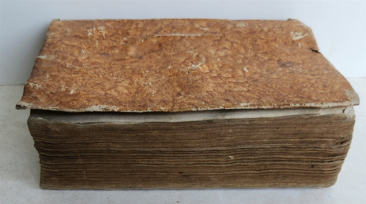 1568 LAW BOOK Institutes of Emperor Justinian w/commentaries by Francois Accurse