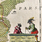 1640 MAP of LIMBURG NETHERLANDS by WILLEM BLAEU antique AUTHENTIC hand colored