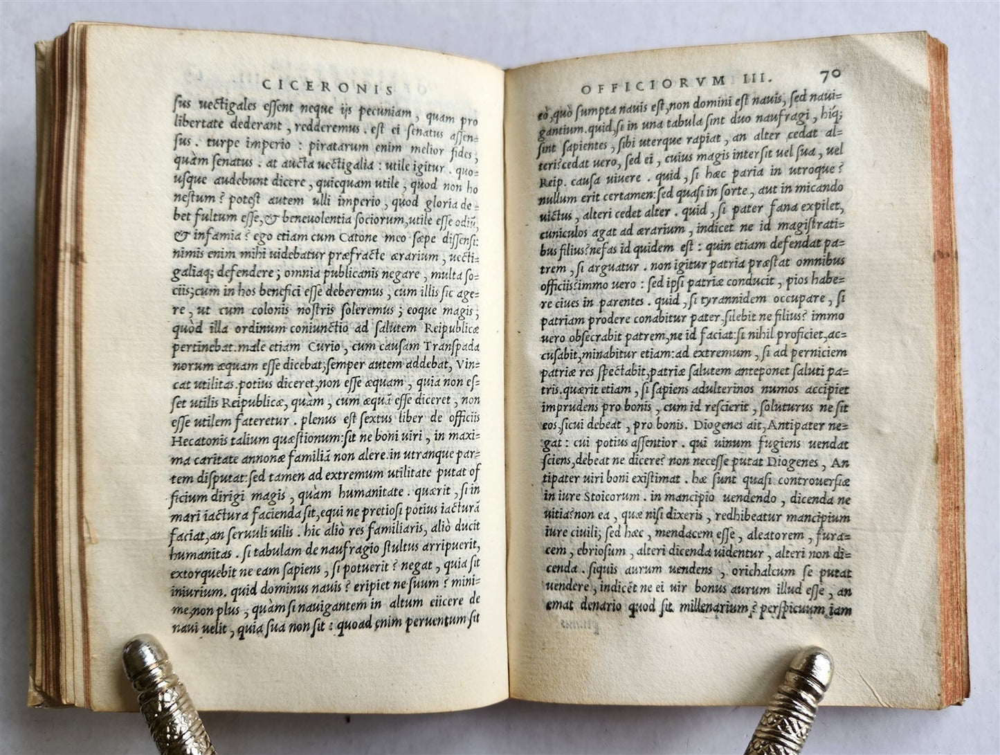 1541 ALDUS PRESS CICERO Officiorum antique 16 CENTURY vellum bound ALDINE