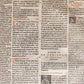 1557 LAW BOOK PART of Corpus Juris Civilis DIGESTA antique MASSIVE FOLIO vellum