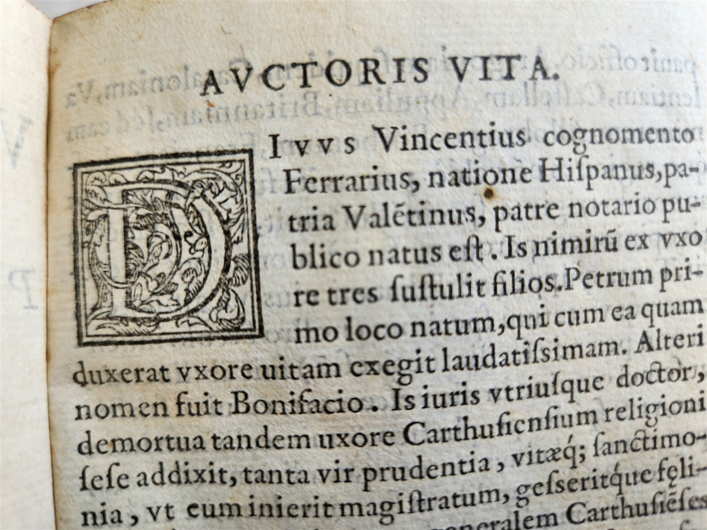 1573 SERMONS by San Vincenzo Ferrreri 2 VOLUMES antique 16th CENTURY in LATIN