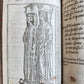 1608 HISTORICAL GUIDE to PARIS ILLUSTRATED w/ 55 WOODCUTS antique