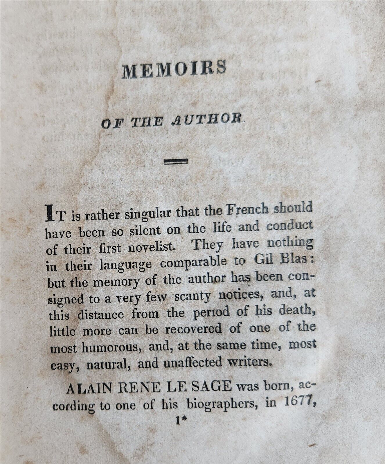 1844 ADVENTURES OF GIL BLAS antique EARLY AMERICAN BINDING HARTFORD ILLUSTRATED