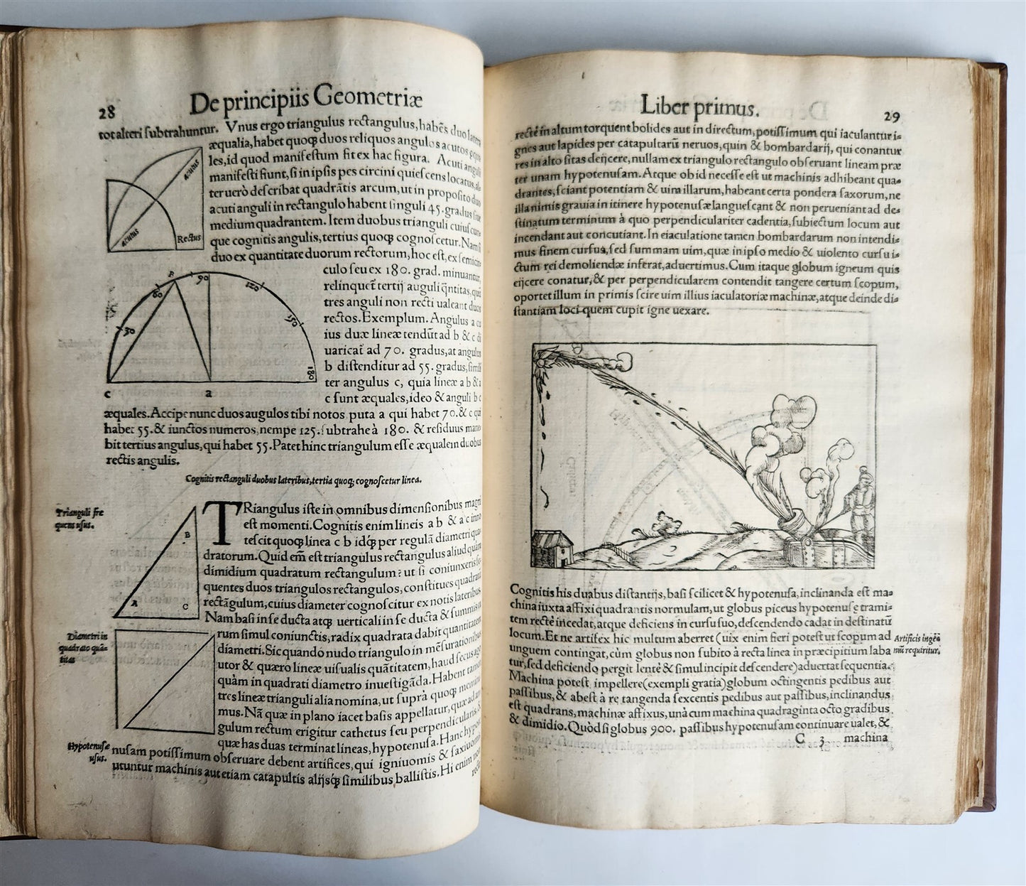 1551 RUDIMENTA MATHEMATICA by SEBASTIAN MUNSTER antique ILLUSTRATED 1st EDITION