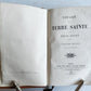 1866 VOYAGE en TERRE SAINTE by FELIX BOVET ILLUSTRATED w/ MAPS antique