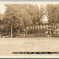 MADISON OH COTTAGE GROVE INN on LAKE ERIE ANTIQUE REAL PHOTO POSTCARD RPPC