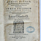 1578 BIBLE in LATIN OLD TESTAMENT ANTIQUE 16th CENTURY PIGSKIN BOUND L. OSIANDER