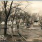 WAYLAND MA POST ROAD ANTIQUE REAL PHOTO POSTCARD RPPC