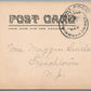 POCONO PINE PA BOAT LANDING ANTIQUE POSTCARD