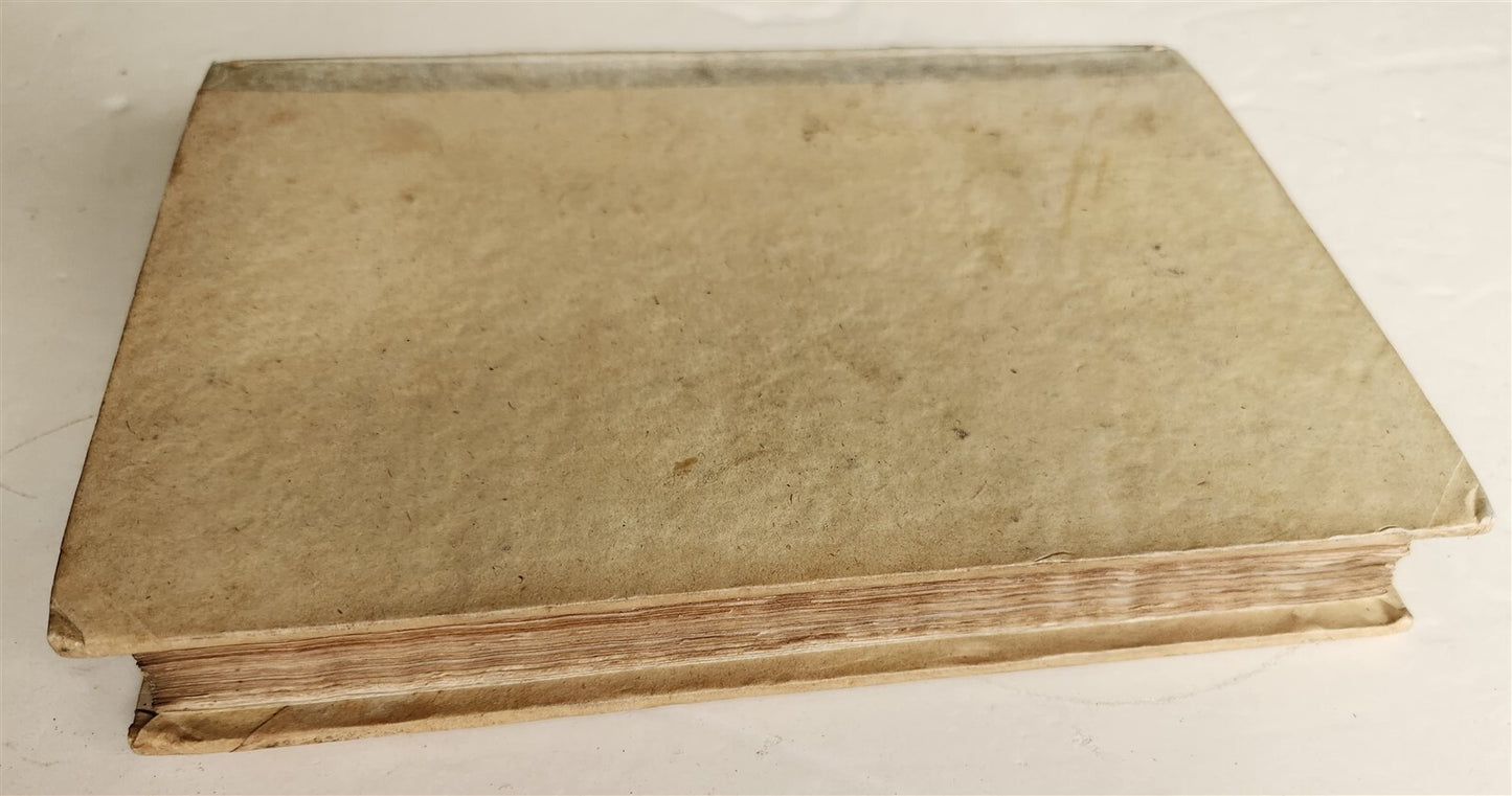 1561 HORACE COMMENTARY by DIONISIO LAMBINO antique POETRY VELLUM 16th CENTURY