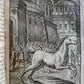 1724 ILLUSTRATED POLITICAL NOVEL antique Joannis Barclaii Argenis