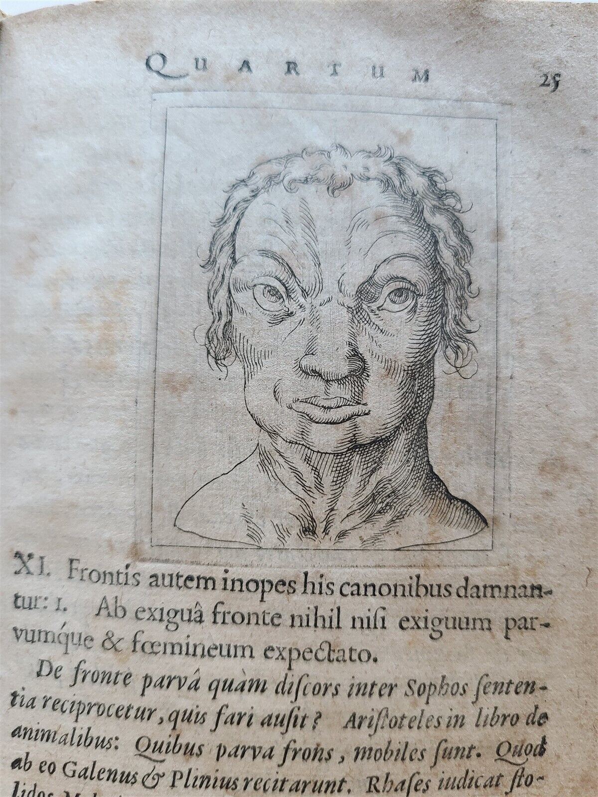 1615 METOPOSCOPIA & OPHTHALMOSCOPIA by SAMUEL FUCHS ILLUSTRATED antique 1st ed.