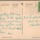 DOYLESTOWN PA HIGH SCHOOL VINTAGE POSTCARD