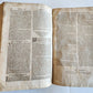 1568 THEOLOGY by THOMAE AQUINATIS antique VELLUM BOUND FOLIO