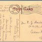 ASHTABULA OH LAKE SHORE RAILROAD STATION RAILWAY DEPOT 1910 ANTIQUE POSTCARD