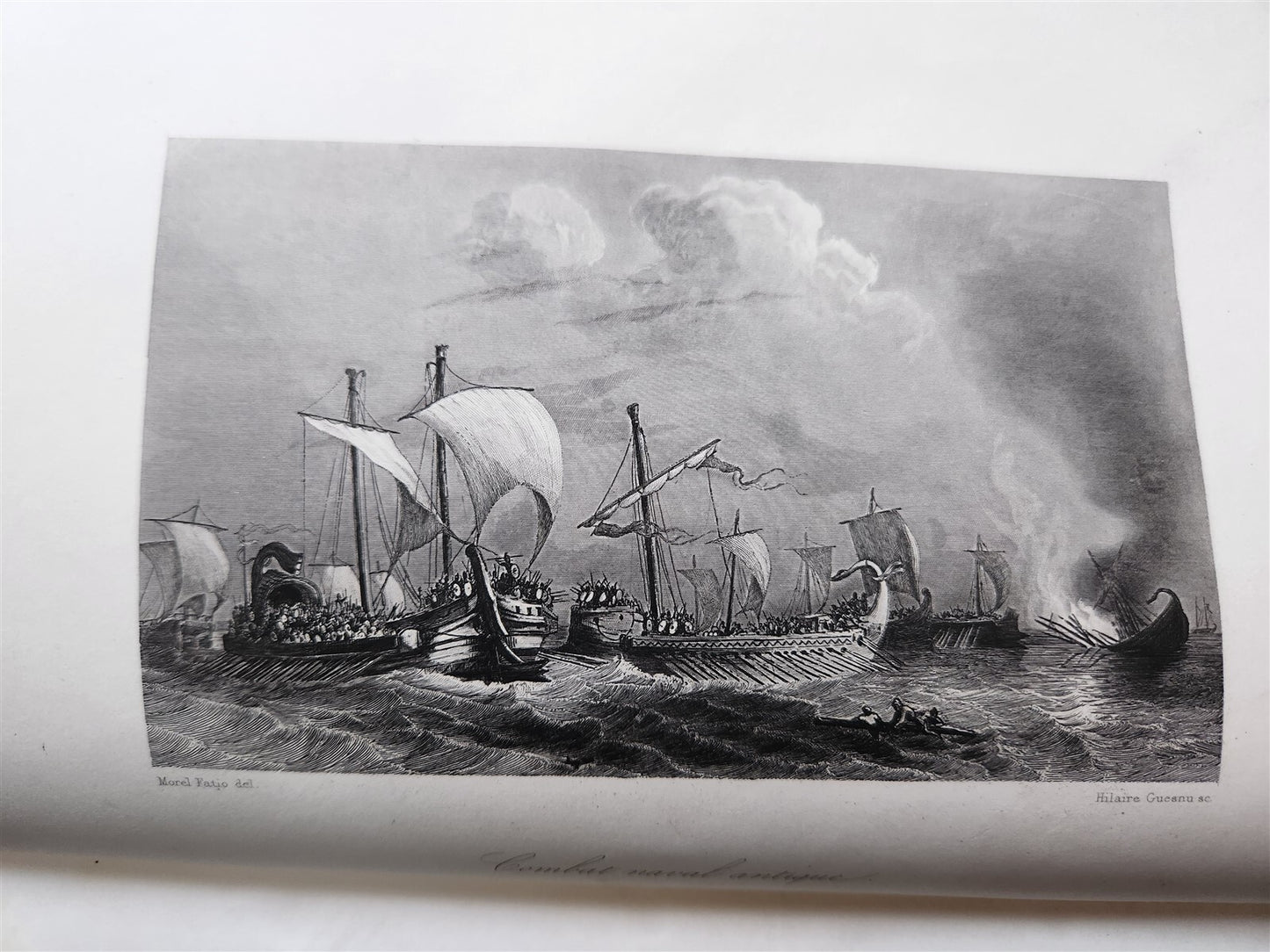 1844 MARINES HISTORY ILLUSTRATED antique LA MARINE King of Hanover PROVENANCE