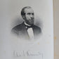 1871 SKETCHES of MEN of MARK antique ILLUSTRATED AMERICANA