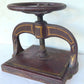 CAST IRON BOOK PRESS antique BOOKBINDING VICTORIAN 19th century