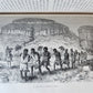 1885 AFRICA EXPLORATION VOYAGE SOUDAN FRANCAIS Haut-Niger antique ILLUSTRATED