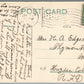 MARSHFIELD HILLS MA BAPTIST CHURCH ANTIQUE POSTCARD