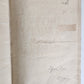 1709 HISTORIA ECCLESIASTICA VELLUM BOUND FOLIO antique