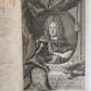 1709 HISTORIA ECCLESIASTICA VELLUM BOUND FOLIO antique