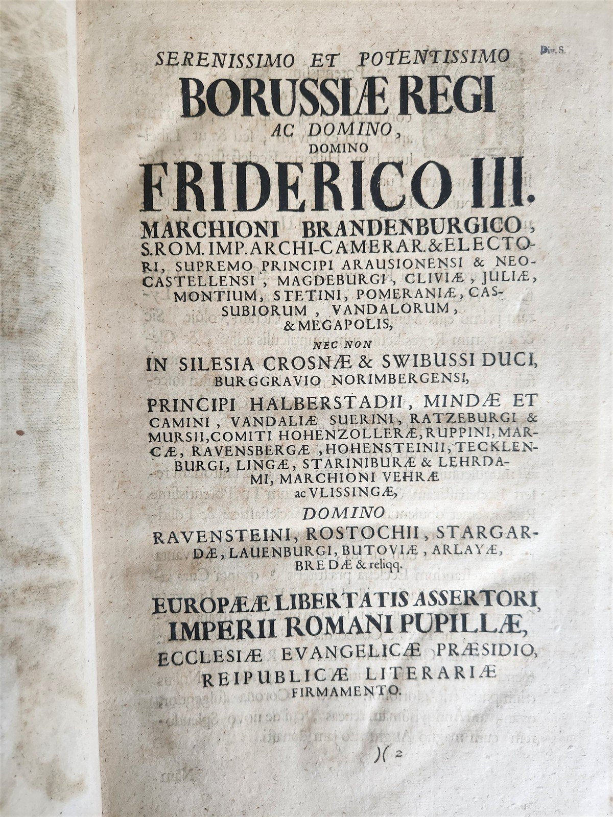 1709 HISTORIA ECCLESIASTICA VELLUM BOUND FOLIO antique