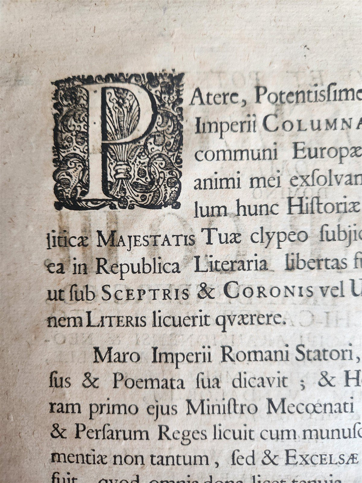 1709 HISTORIA ECCLESIASTICA VELLUM BOUND FOLIO antique