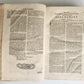 1709 HISTORIA ECCLESIASTICA VELLUM BOUND FOLIO antique