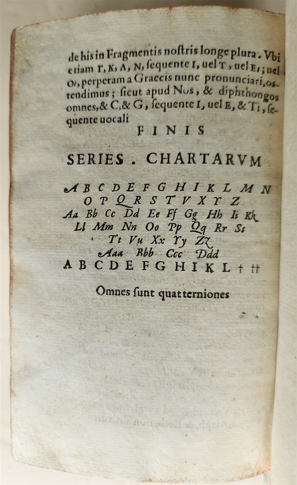 1566 ALDINE PRESS ORTHOGRAPHIAE RATION Ab. ALDO MANUTIO antique 16th CENTURY