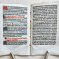 1519 BOOK OF HOURS PRINTED on VELLUM FRAGMENT antique POST-INCUNABULA scarce